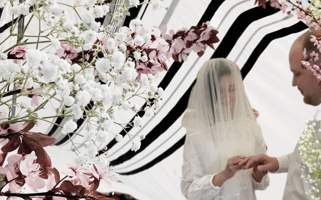 Ein geflüchtetes Paar heiratet bei uns